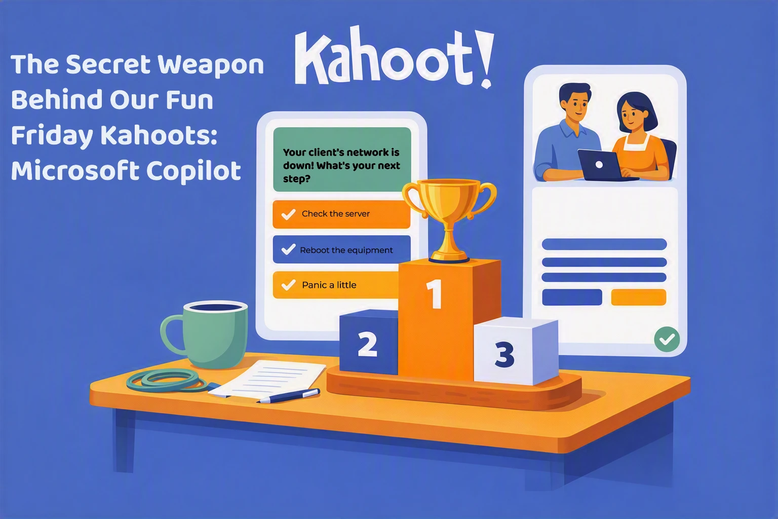 The Secret Weapon Behind Our Fun Friday Kahoots: Microsoft Copilot