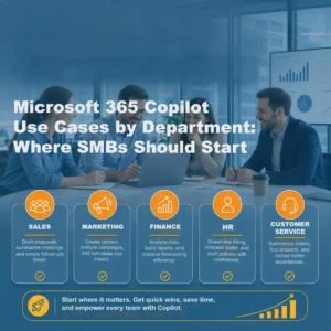 Microsoft 365 Copilot Use Cases by Department: Where SMBs Should Start
