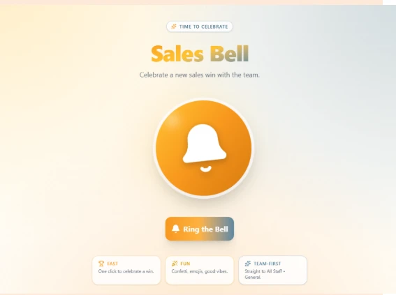 Sales bell